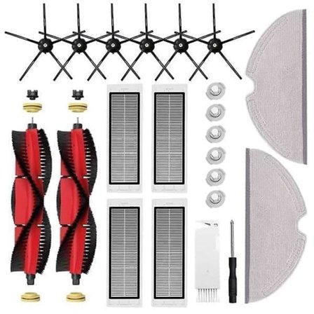 Reservdelar för Xiaomi Roborock S5 Huvudborste Sidoborste Hepa Filter Mopp