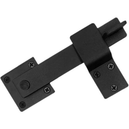 1 Sæt Kulstofstål 180 Graders Låse Sort Lås til Dør Ladedør Låse Port LFQ