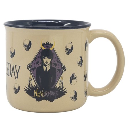 Wednesday Nevermore Keramikkop