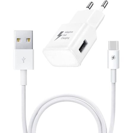3A Oplader + Kabel til Lenovo Tab M10 (3. generation) LTE Ultra Kraftfuld Hurtigoplader + USB-C-KABEL-FF-
