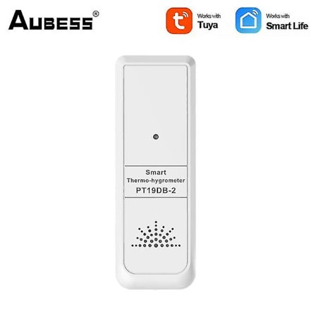 Tuya Smart Utendørs Temperatur- og Fuktighetsensor -10-50 Deteksjonsområde Mobil App