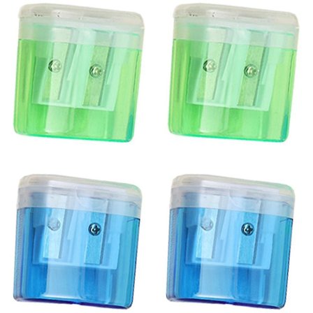 4 kpl Pieni Kynän Teroitin, Kynän Teroitin Lapsille, Värillinen Kynän Teroitin