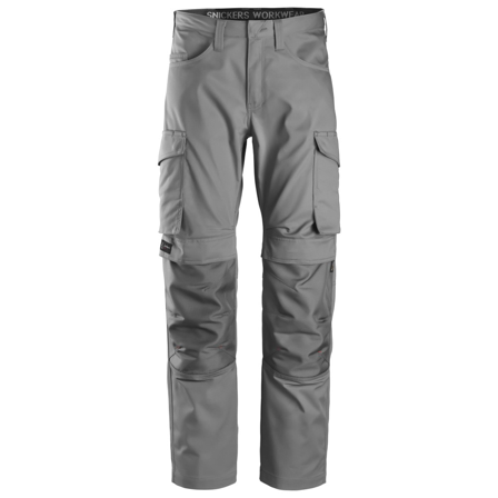 Snickers Workwear 6801 Arbetsbyxa grå, knäskyddsficka Grå, Kläder