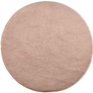 JOX Pink Shaggy Round Rug One Size - Textile - One size - Pink