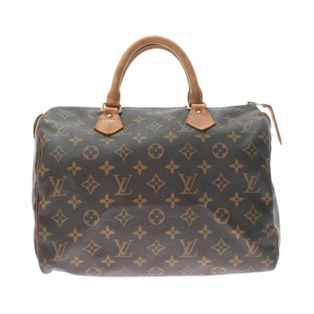 Louis Vuitton Vintage Pre-owned Speedy 30 Monogram HandTas , Bruin , Dames , Maat: ONE Size Vintage Tassen