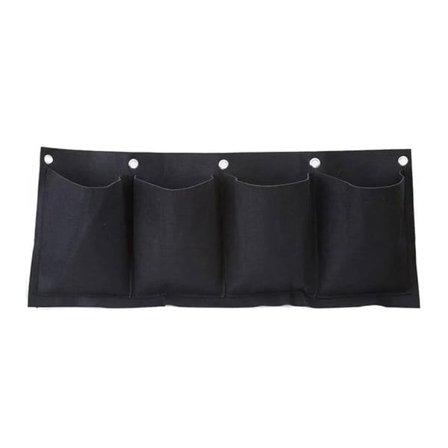 Odlingsvägg med 4 praktiska planteringsfickor 65 x 26 cm