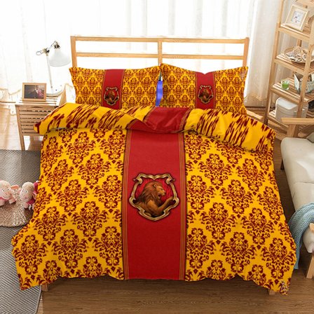 Harry Potter School of Magic Digitaltryckt Påslakanset - 828 Gryffindor