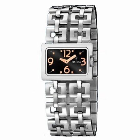 Klocka - FESTINA - F16769-5 - Kvarts - Analog - Svart stål