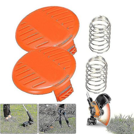 2 st spolkåpa för Black & Decker Gh400 Glc120 St5530 Strimmer verktyg