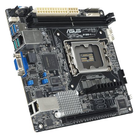 ASUS P13R-I - Bundkort - mini ITX - LGA1700 sokkel - C262 Chipset - USB 3.2 Gen 1, USB 3.2 Gen 2 - Gigabit LAN - onboard grafik