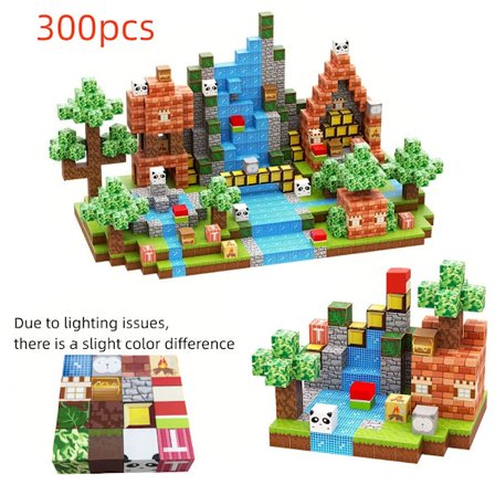 150/300 Magnetisk Legetøjssæt, Kreative Byggeklodser Stacking Legetøj til Drenge og Piger, Byggeklodsverden, Julegave, Halloween Gave, Klasseværelse..