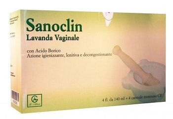 Sanoclin Lavanda Vaginale 4 Flaconi 140ml
