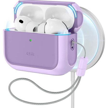 ESR Airpods Pro 3 Cover Magsafe Orbit Halolock - Lavendel