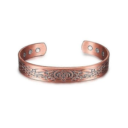 Viking Ren Braclet til Mænd Justerbar Manschet Energi Magnetisk Armbånd Fordele Armbånd Hård Sundhed Mand Armbånd Knude Metal