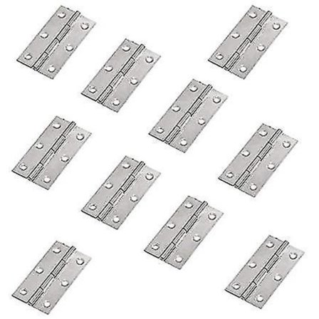 10 kpl Kotihuonekalujen Ovien Saranoita Ruostumaton Teräs 55x34