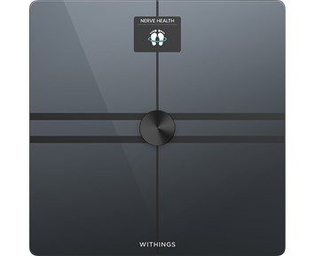 Withings Body Comp - Black - Smart personvåg med Wi-Fi & komplett kroppsanalys
