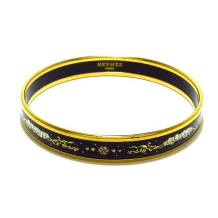 Hermès Vintage, Pre-owned Bracelet Zwart, Dames, Maat:ONE Size