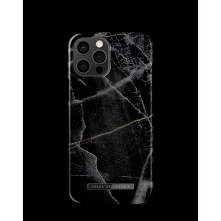 Printed Case iPhone 12 Pro Max Black Thunder Marble