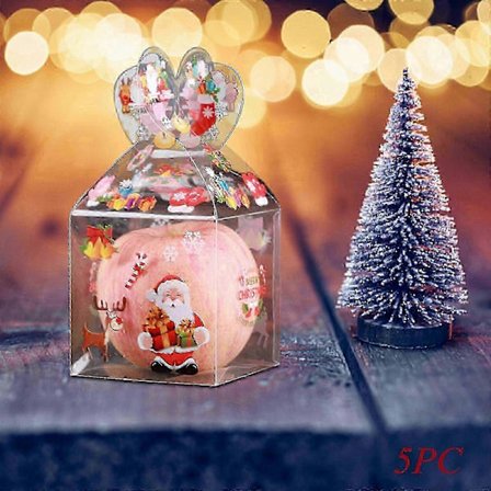 Juleaftens Sikker Frugtboks Julegaveæske Slikæske Julegave Julepynt gaveæske