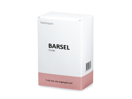 Fødebagen Barseltruser Boxer, Onesize, 5 stk.
