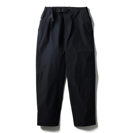 Snow Peak Water-Repellent Stretch Trekking Pants Black