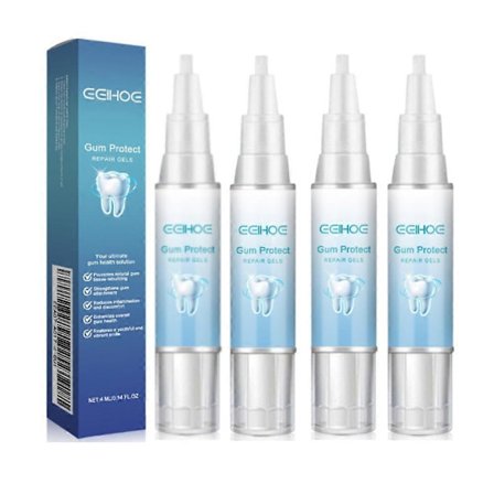 1-5 st Gum Protect Repair Gels 4ml Skonsam Tandfläck Plackborttagare Tandköttshälsa Fräschare Andedräkt