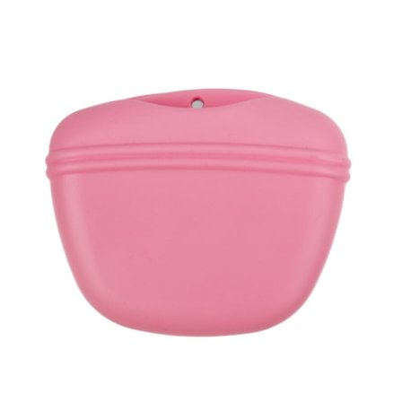 Silikon Godisväska för Hundträning Valpväska Ficka Snacks Godis Matbehållare med Klämma för Bälte för Hundpromenad