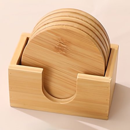 1 setti (6 lasinalusta + 1 pohja)