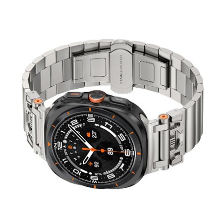 47mm Starlight rostfritt stålarmband för Samsung Watch Ultra