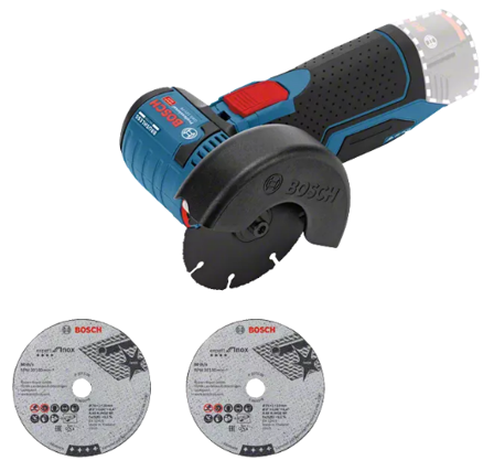 Bosch GWS 12V-76 Vinkelsliper uten batteri og lader, Maskiner