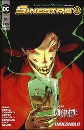 Lanterna verde presenta: Sinestro. Vol. 24