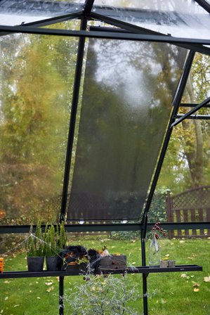 Juliana E05119 Rullgardin grön, 60x200 cm, 2-pack, Växthus & orangerier