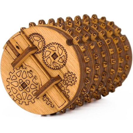 3D træbyggesæt Puzzle box med en hemmelig kodeboks - cryptex - pengeboks til kontanter - 3D puslespil til voksne lille gaveæske mystisk puslespilæske