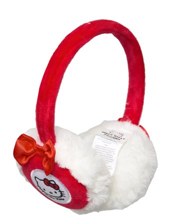 Hello Kitty Earmuffs - Red - TU