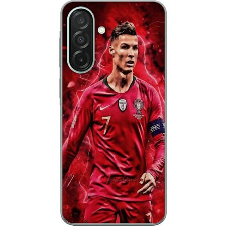 Kompatibel Mobilcover til Samsung Galaxy A26 Ronaldo Færdigheder - CR7 Design for Ægte Fans