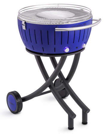 LotusGrill XXL Røykfri kullgrill Blå Ø60cm G600
