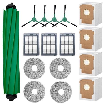 16 STK til Plus 505/405 Combo Robot Støvsuger Børste HEPA Filter Moppeklud Støvpose Reservedele