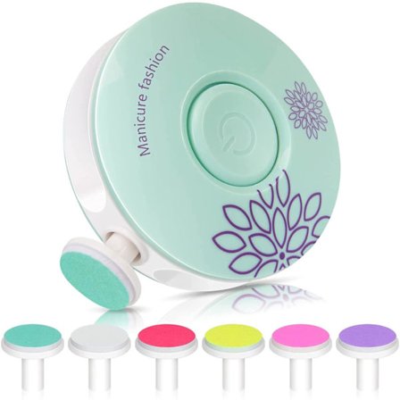 Elektrisk Baby Neglefil Negleklipper Sæt til Nyfødte Børn & Voksne - Tæer & Negle