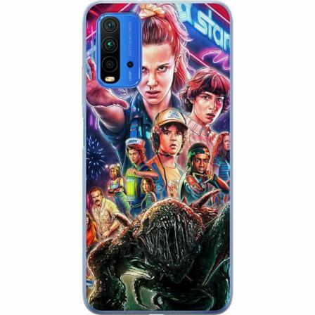 Xiaomi Redmi 9t Mjukt Skal - Stranger Things