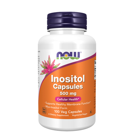 Now Foods Inositol 500 mg 100 kapsler