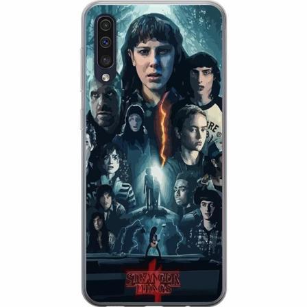 Samsung Galaxy A50 Genomskinligt Skal Stranger Things