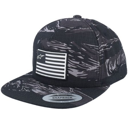 Alpinestars - Svart snapback Keps - Extol Hat Black Snapback @ Hatstore