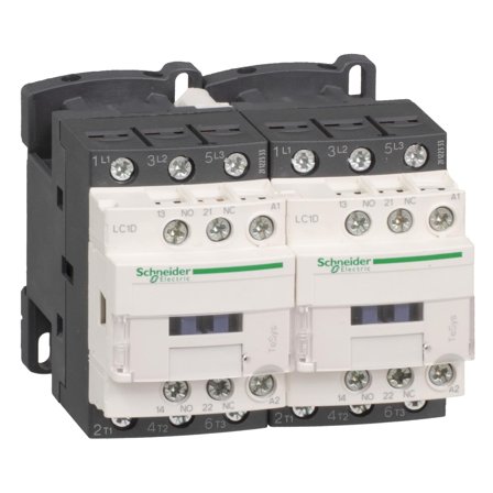 Schneider Electric LC2D09P7 Frem- og reversomkobler 9 A, 230 V, Elfordeling & strømforsyning