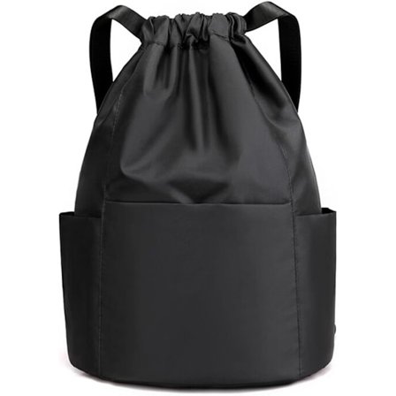 Gym Bag med snøring, vanntett svømmebag, snøring svømmebag for barn, stor reiseskolebag, sportsryggsekker for shopping yoga