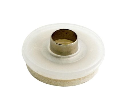 Habo 105 Gulvbeskytter med rørnagle og rørfeste 22 mm, 12-pakning, Gulv