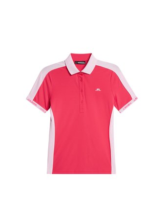 J.Lindeberg - Golf - Demi Polo - Lila - Kvinna - XS