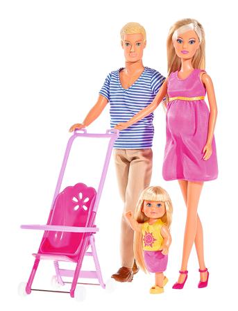 Steffi Love - Happy Family Patterned Simba Toys