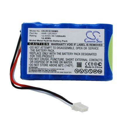 Batteri til medicinsk udstyr til Kenz Cardico ECG-108, ECG-110