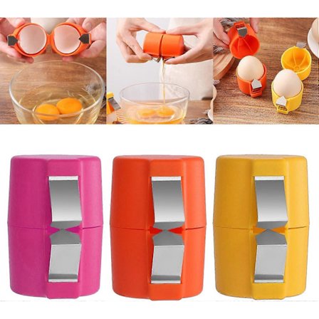 Munankuoren avaaja, munanmurtaja, kannettava munan halkaisutyökalu raakoille munille, munankuoren leikkuri, keittiövälineet munanerotin Al:lle (FMY)