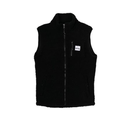 Eivy Women's Lumberjackie Sherpa Vest Women lined vests Black XL